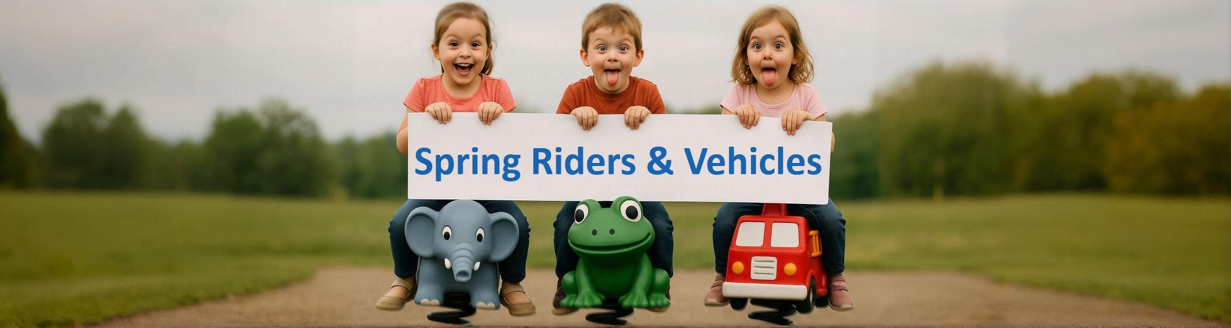 spring riders & vehivles