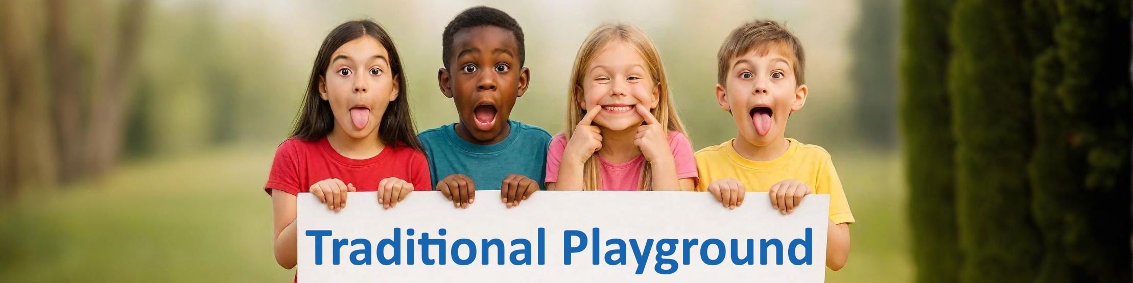 traditional playground